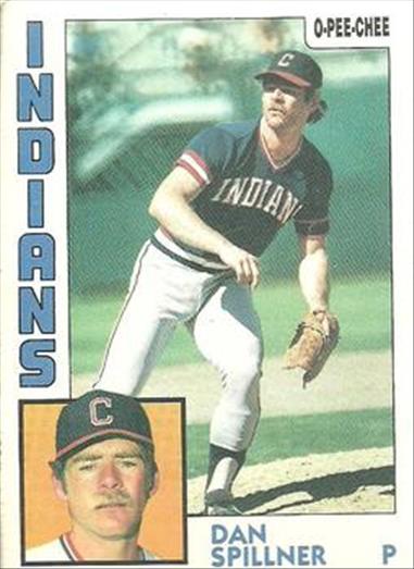 1984 O-Pee-Chee Baseball Cards 091      Dan Spillner